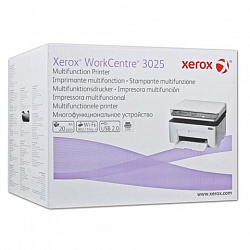МФУ лазерное XEROX WorkCentre 3025BI "3 в 1", А4, 20 стр./мин., 15000 стр./мес., Wi-Fi, 3025V_BI