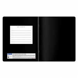 Тетради предметные, КОМПЛЕКТ 12 ПРЕДМЕТОВ 48 л., пластиковая обложка, BRAUBERG "BLACK MODE", 405541