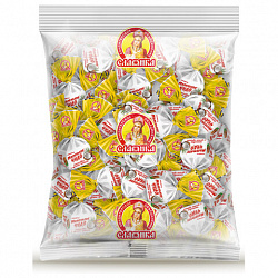 Конфеты СЛАВЯНКА "Маленькое чудо", с кокосовым вкусом и цельным орехом, 1000 г, 12205