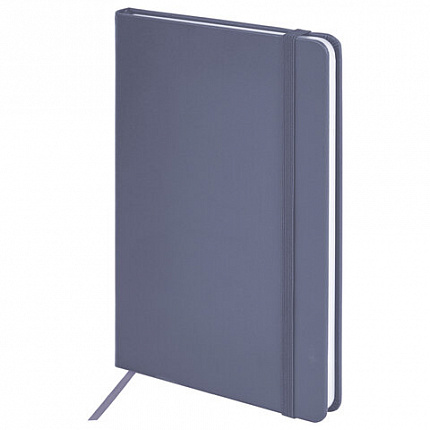 Блокнот А5 138x213 мм, BRAUBERG "Basic", под кожу, 80 л., клетка, ассорти, CLASSIC, 116231