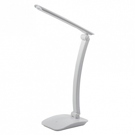 Настольная лампа-светильник SONNEN PH-307, на подставке, светодиодная, 9 Вт, пластик, белый, 236683