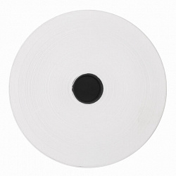 Чековая лента ТЕРМОБУМАГА 80 мм (диаметр 150 мм, длина 244 м, втулка 26 мм) слой наружу, BRAUBERG, 110560