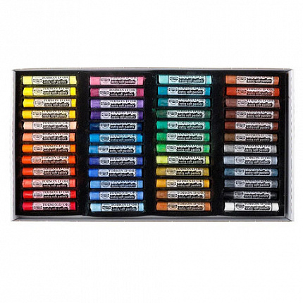 Пастель мягкая художественная KOH-I-NOOR "Toison D'or", 48цв., круглое сечение, 8556048001KZ