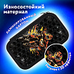 Пенал ЮНЛАНДИЯ, 2 отделения, ламинированный картон, конгрев, 19х11 см, "Fire moto", 273496
