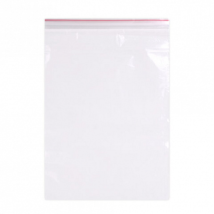 Пакеты ZIP LOCK "зиплок" ПРОЧНЫЕ, комплект 100 шт., 180х250 мм, ПВД, 60 мкм, BRAUBERG EXTRA, 608173