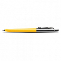 Ручка шариковая PARKER "Jotter Orig Yellow", корпус желтый, нержавеющая сталь, блистер, синяя, 2076056