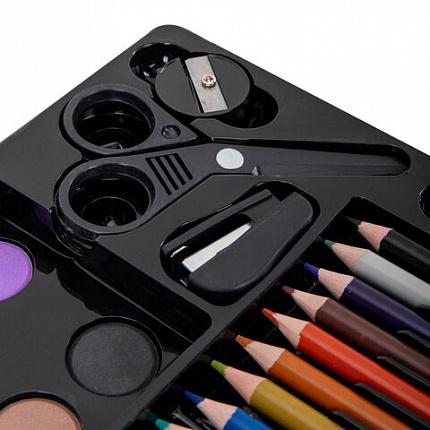 Набор ЮНОГО ХУДОЖНИКА "ЮНЫЙ ХУДОЖНИК" для рисования и творчества, ПИФАГОР, 170 предметов, 665672