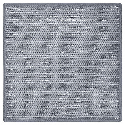 Тряпки-салфетки металлические, сетка-скрабер, 20х20 см, КОМПЛЕКТ 6 штук, для мытья посуды и уборки, не оставляет царапин, LAIMA, 700064