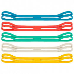 Резинки КРЕСТООБРАЗНЫЕ упаковочные, диаметр 160 мм, 25 шт., цветные, каучук, BRAUBERG, 440195