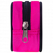 Пенал-косметичка BRAUBERG овальный, полиэстер, "Pink", 22х9х5 см, 229270