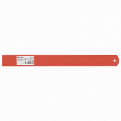 Линейка металлическая 30 см, BRAUBERG, европодвес, 210381