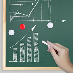 Доска для мела магнитная 60х90 см, зеленая, деревянная рамка, BRAUBERG "Wood", 238800