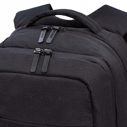 Рюкзак GRIZZLY школьный, анатомическая спинка, 2 отделения, для мальчиков, "BE STRONG", 39х26х19 см, RB-556-1/1