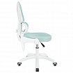 Кресло детское с поясничной поддержкой BRABIX KIDS "MG-225", сетка/ткань TW, голубое, 533317