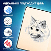 Скетчбук, слоновая кость 140 г/м2, 130х210 мм, 80 л., софт-тач, резинка, BRAUBERG ART CLASSIC, "Вселенная", 116467