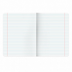 Тетрадь 24 л. BRAUBERG линия, обложка картон, CLASSIC, 107310