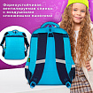 Рюкзак BRAUBERG KIDS FLOSSY, 2 отделения, 3 кармана, "Sky girl", 3D-панель, 40х28х18 см, 273179