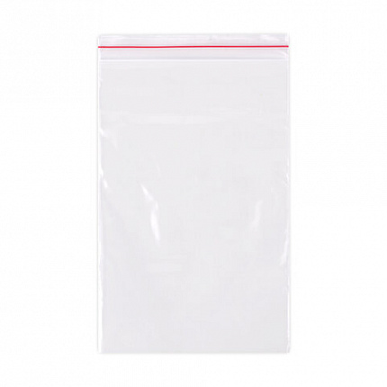 Пакеты ZIP LOCK "зиплок" СВЕРХПРОЧНЫЕ, комплект 100 шт., 100х150 мм, ПВД, 100 мкм, BRAUBERG EXTRA, 608182