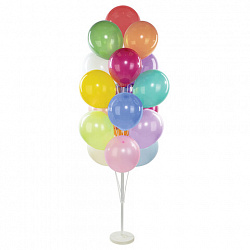 Подставка для 19 воздушных шаров, высота 160 см, пластик, BRAUBERG KIDS, 591907