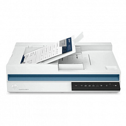 Сканер планшетный HP ScanJet Pro 2600 f1, А4, 25 стр/мин, 1200x1200, ДАПД, 20G05A