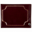 Обложка для удостоверения натуральная кожа шик, 3D герб + тиснение, темно-бордовая, BRAUBERG, 238199