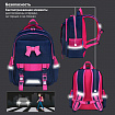 Рюкзак BRAUBERG SNAP, 2 отделения, 3 кармана, "Elegant bow", 39х28х16 см, 273129