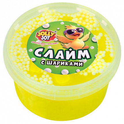 Слайм МИКС, 200 г, АССОРТИ, 3 вида, JOLLY JOT (ДЖОЛЛИ ДЖОТ), 667322