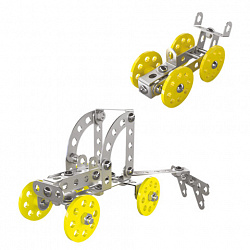 Конструктор металлический "Техника 5 в 1" с подвижными деталями, 108 элементов, BAMBOX (БАМБОКС), 667030