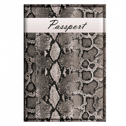 Обложка для паспорта "Cool Mix 3", мягкая вставка изолон, 10 дизайнов ассорти, цветной принт, ПВХ, STAFF, 238860