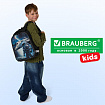 Ранец BRAUBERG KIDS START, 1 отделение, 2 кармана, "Герой в космосе", СВЕТЯЩИЙСЯ, 35х26х13 см, 274408