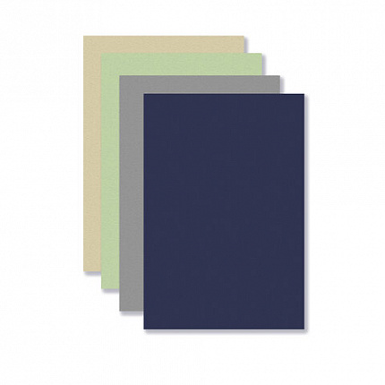 Бумага для пастели АБРАЗИВНАЯ А4, планшет (склейка), 20л. 4 цвета, 240 г/м2, BRAUBERG, 117769