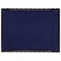 Подушка сменная STAFF (60х40 мм) для штампов "Printer 8028", "Printer 8027", синяя, 237431