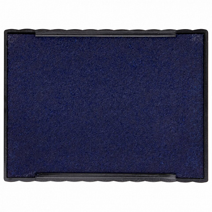 Подушка сменная STAFF (60х40 мм) для штампов "Printer 8028", "Printer 8027", синяя, 237431