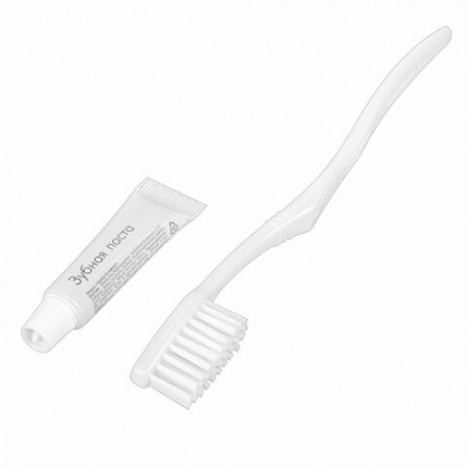 Зубной набор КОМПЛЕКТ 300 шт., COMFORT LINE (зубная щётка + зубная паста 5 г), саше, флоупак, 00-00027996