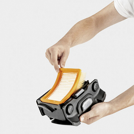 Пылесос хозяйственный KARCHER WD 6 PS, мусоросборник 30л, мощность 1300Вт, желтый, 1., 1.628-360.0