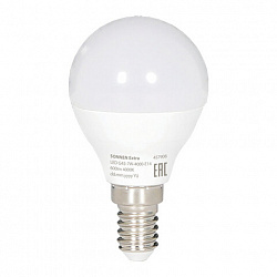 Лампа светодиодная SONNEN EXTRA, 7 (60) Вт, E14, шар, нейтральный белый, 30000 ч, LED G45-7W-4000-Е14, 457908