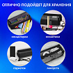 Пенал-тубус BRAUBERG, сетка, 22х5х5 см, черный, 272234