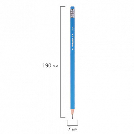 Набор ЮНЛАНДИЯ "ЮНЛАНДИК НА МОРЕ": 12 карандашей чернографитных HB + точилка + держатель, 181784