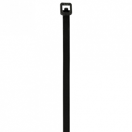 Стяжка (хомут) нейлоновая сверхпрочная POWER LOCK, 3,6x300 мм, КОМПЛЕКТ 100 шт., черная, SONNEN, 607917