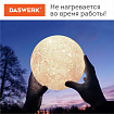 Ночник / детский светильник / LED лампа "Лунная ночь", 16 цветов, d=15 см, с пультом, DASWERK (ДАСВЕРК), 237952