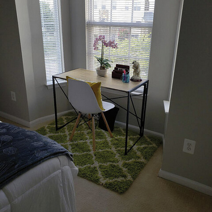 Стол на металлокаркасе BRABIX "LOFT CD-002", 1000х500х750 мм, складной, цвет дуб натуральный, 641214