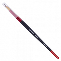 Кисть синтетика, круглая № 8, BRAUBERG PREMIUM, 201007