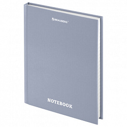 Блокнот МАЛЫЙ ФОРМАТ (110х147 мм), А6, 80 л., твёрдый, клетка, BRAUBERG, МОРАНДИ, 118557