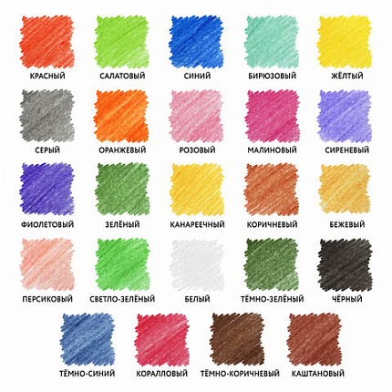 Карандаши цветные ЮНЛАНДИЯ "МИР ЖИВОТНЫХ", 24 цвета, шестигранные, грифель 3 мм, натуральное дерево, 181385