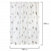 Шторка для ванной PEVA, 180х180 см, кольца в комплекте, дизайн ассорти, РАСТЕНИЯ, PRIMILA (ПРИМИЛА), 700076