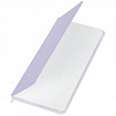 Еженедельник недатированный с резинкой 171х93 мм, BRAUBERG, твердый, 64 л., "Minimal", сиреневый, 116308