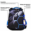 Ранец ЮНЛАНДИЯ EXTRA с дополнительным объемом, 2 отделения, "Soccer ball", 38х29х18 см, 270677