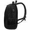 Рюкзак BRAUBERG URBAN универсальный с отделением для ноутбука, USB-порт, "Kinetic", черный, 46х31х18 см, 270798