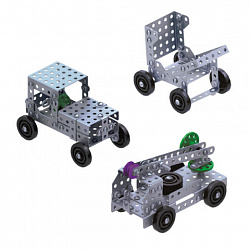 Конструктор металлический "Для уроков труда №3", 5 в 1 с подвижными деталями, 146 элементов, BAMBOX (БАМБОКС), 667038