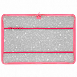 Папка на молнии BRAUBERG А4 с ручкой, с органайзером, 1 отделение, "Headphones", 273384